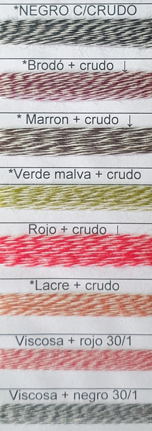 algodon mouliné 24/2